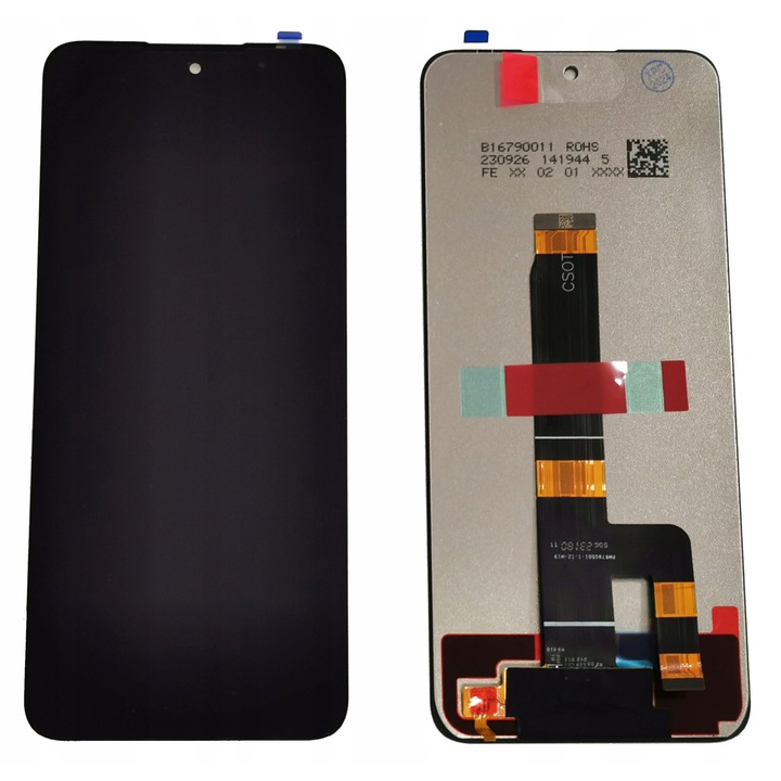 LCD екран за Redmi 12, Xiaomi, 6.79 инча, 2460 x 1080 px, черен