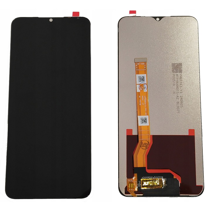 Ecran LCD pentru telefon, Pentru OPPO A78 5G, 6.43'', 1080 x 1920 px, Negru