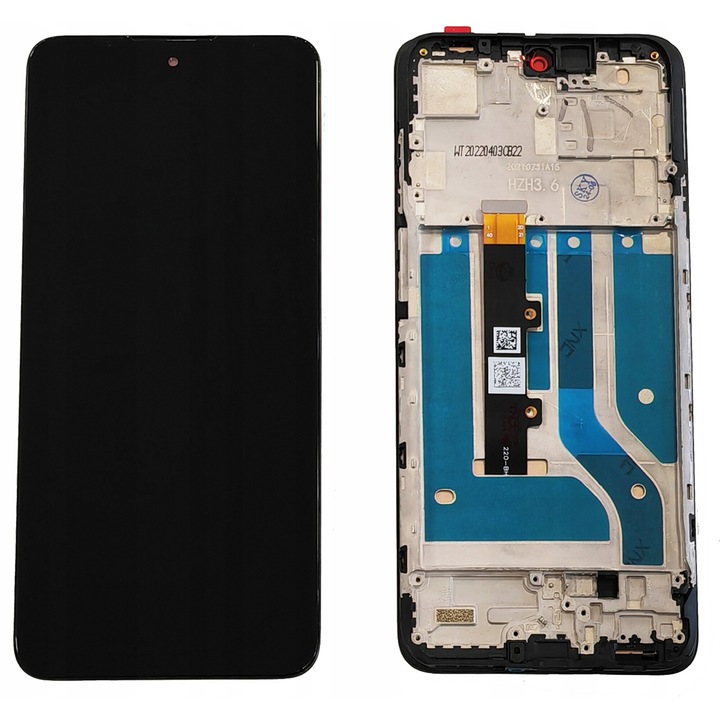 LCD дисплей Zila, за Motorola Edge 20 Lite/Edge 20 Fusion, 6.7'', 1080x2400px, черен