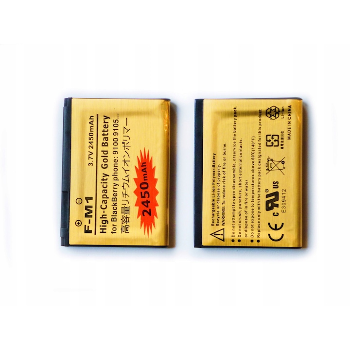 Baterie telefon BlackBerry F-M1, 2450 mAh, Li-Ion, 3.7V, pentru Pearl 9100, 9105, Style 9670