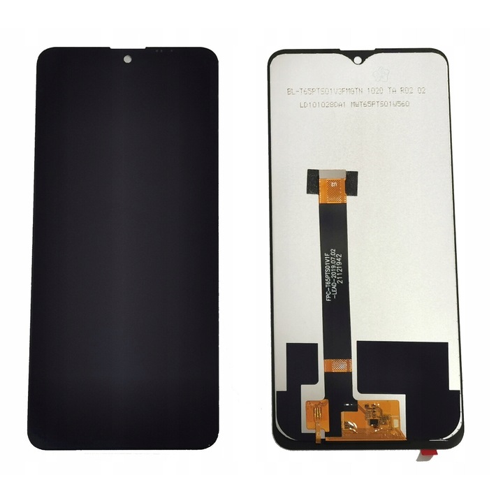 LCD дисплей с тъчскрийн, Telkom, съвместим с LG K50S, 6.5'', черен