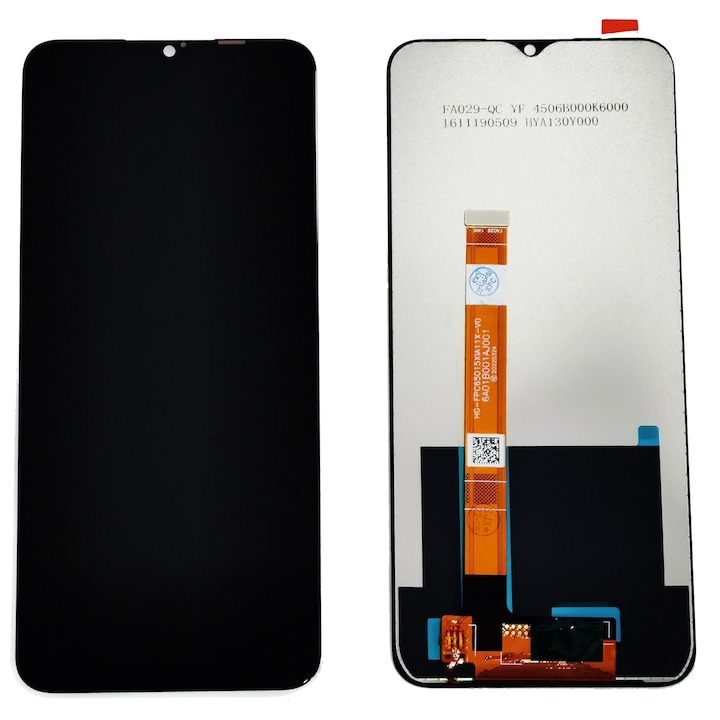 Display LCD, Oppo, Compatibil cu Oppo A11/A11X/A5/Realmi 6i, 6.5'', 720x1600px, Negru