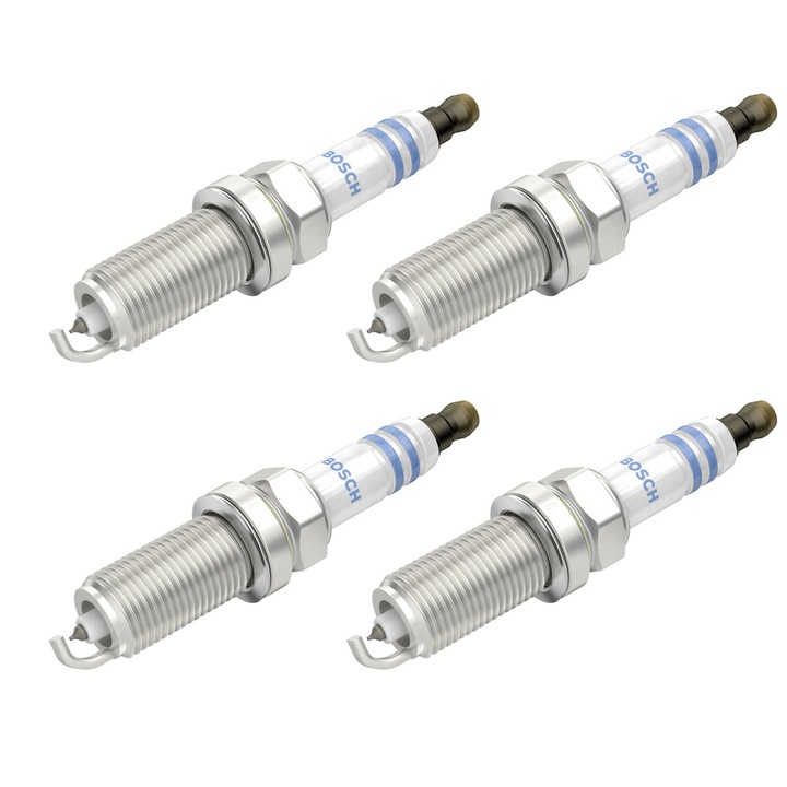 4 db Bosch gyújtógyertya készlet Mitsubishi ASX, Colt VI, Lancer VIII, Mirage VI készülékekhez
