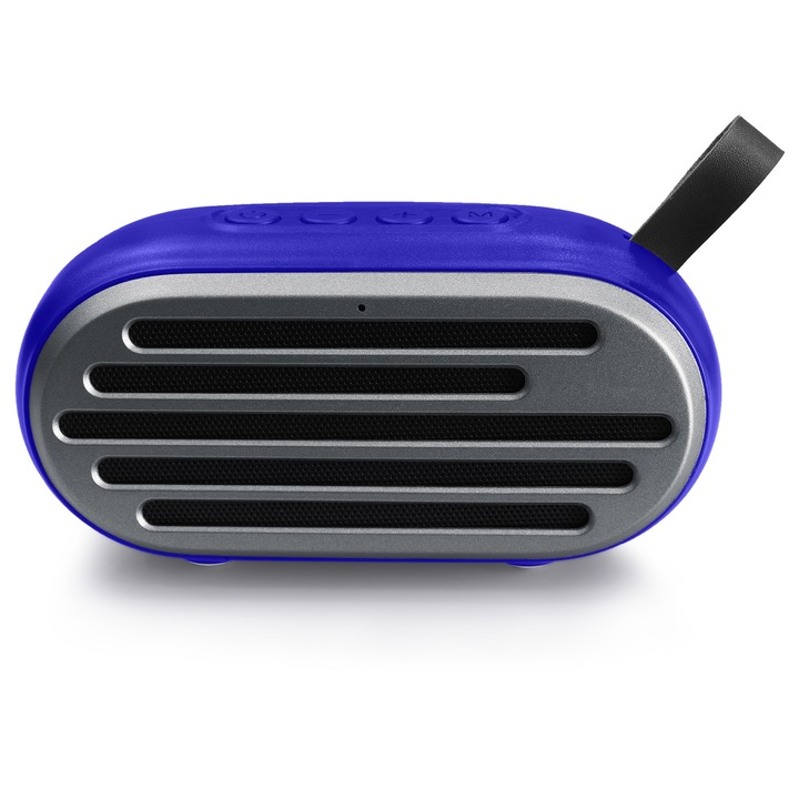 Boxa portabila T&G TG280 Solar Power Charging, BT, Suport TF Card / FM / 3.5mm AUX / U Disk / Apeluri hands-free, albastru