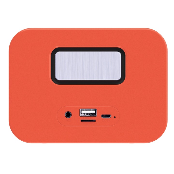 Boxa portabila Bluetooth, mini Q1 din lemn, bass puternic, wireless, negru