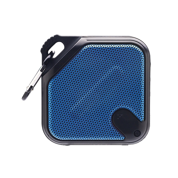 Boxa portabila Bluetooth, DoRealMe F0 Mini, TWS, Slot pentru card FM/TF, Design Graffiti, Negru