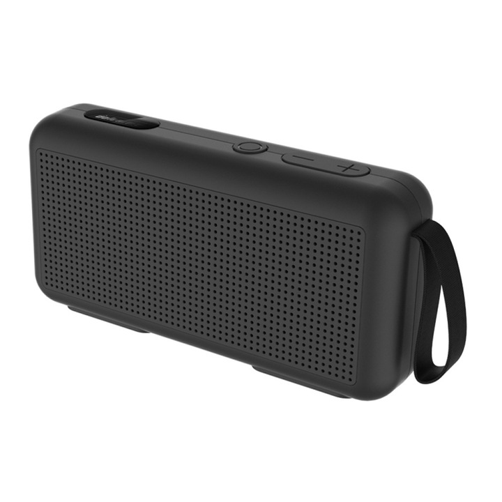 Boxa portabila Bluetooth, TG6 Wireless 50, card TF, radio FM, AUX, U Disk, hands free, gri