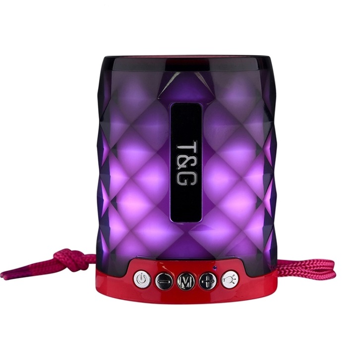 Boxa portabila Bluetooth, WK D50, Dimensiune mini, rezistenta la apa, albastru