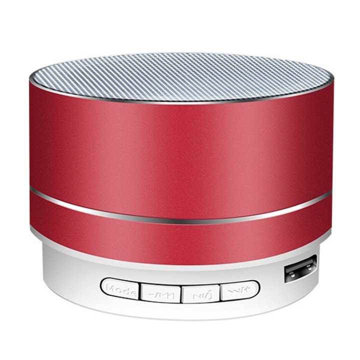 Boxa portabila Bluetooth, Mini stereo hamburger, iPod MP3 MP4 MP5 Telefon mobil Laptop, Negru
