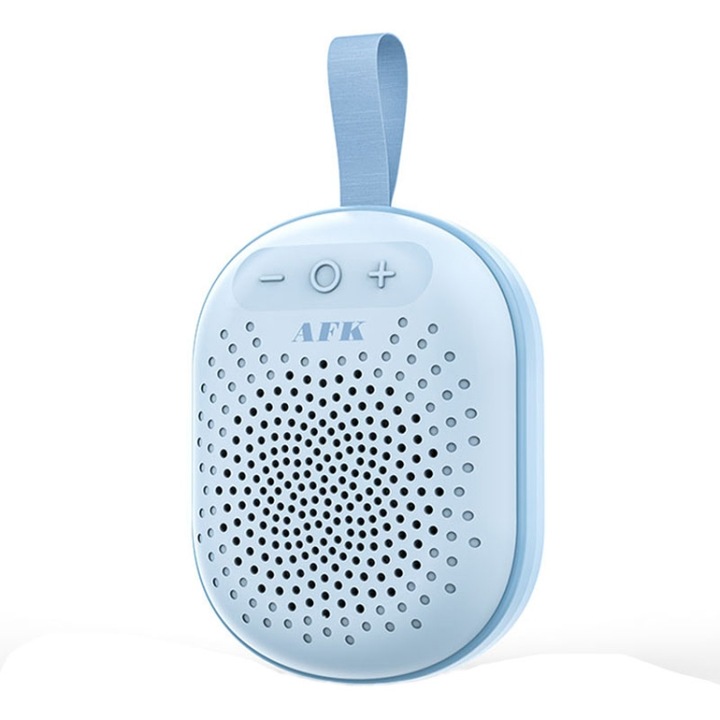 Boxa portabila Bluetooth, A01L textura de panza rotunda, apeluri hands free, card TF, verde