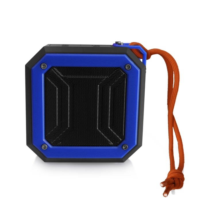 Boxa portabila Bluetooth, Mini, stil chinezesc, 10W RMS, IPX5, Bluetooth, TWS, argintiu