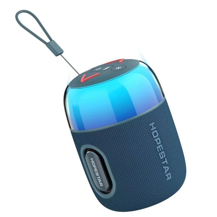 Boxa portabila A+ X3000, Bluetooth 5.0, IPX7, Baterie 5000mAh, Negru