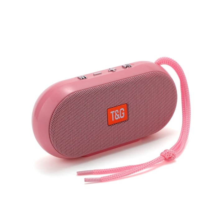 Boxa portabila Bluetooth, rezistenta la apa IPX6, sunet stereo TWS, dimensiune mini, albastru