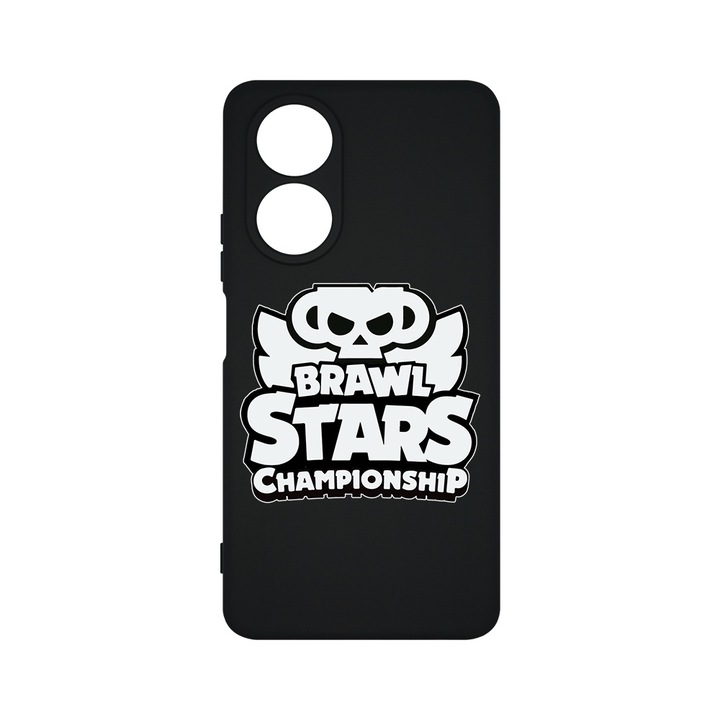 Силиконов калъф BestCase за Motorola Moto E14, Brawl Stars ChampionShip, SLIM 1.2MM, Microfiber interior, Premium Soft Liquid Silicon, Black PB 1686