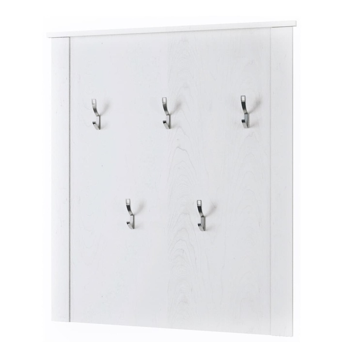 Umeras pentru haine ARNETHA, 5 pozitii, 100x60x116.2cm, culoare pin