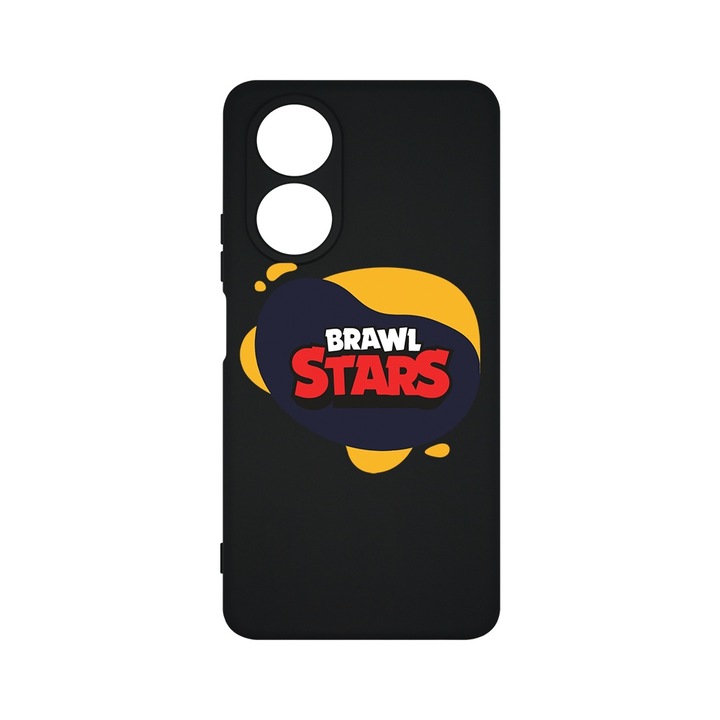 BestCase® Husa Slim Premium Silicon 1.2MM, Compatibila Cu OPPO A58 4G, Brawl Stars, Microfibra in interior, Antisoc, Protectie camera si ecran, PB 1684