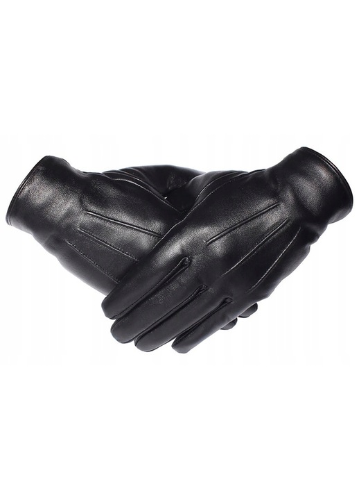 Мъжки ръкавици, Реверс, кожа, хастар, тъч скрийн