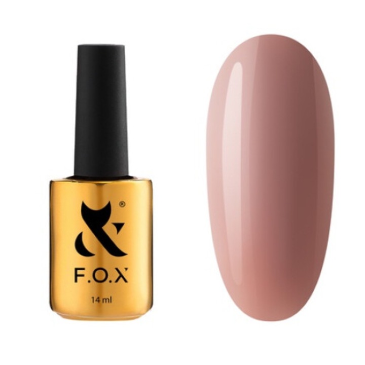 Гел лак FOX Autumn gel, Флакон, Акрилен, Бежов 010, 14 ml