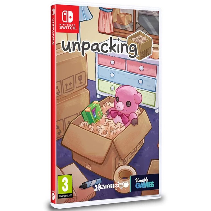 Unpacking Nintendo Switch Játékszoftver