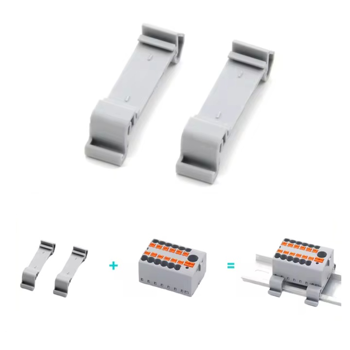 PTFIX alapcsatlakozók 2,5 mm-es DIN-sínen