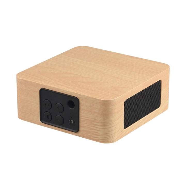Boxa portabila Bluetooth, Mini, Bluetooth 50, Radiator de bas, Galbn
