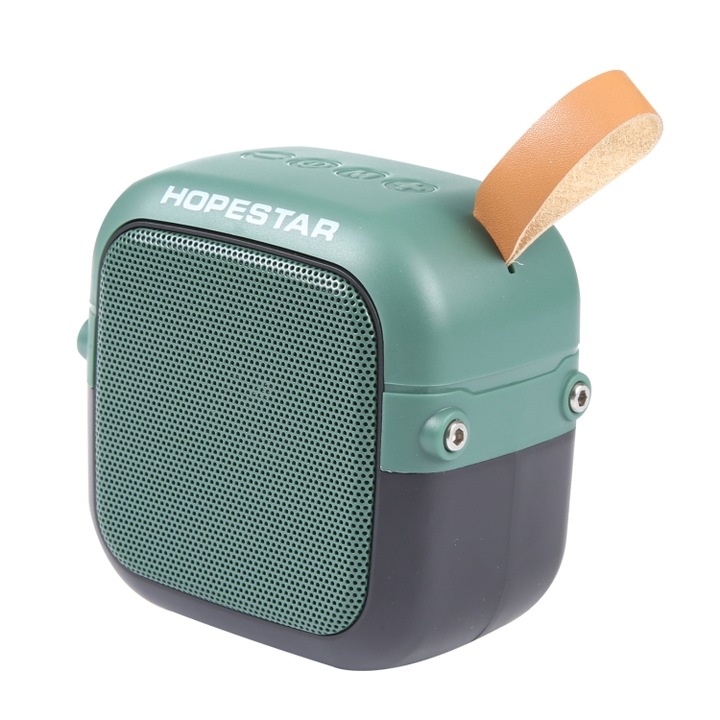 Boxa portabila Bluetooth, mini, 42, fara fir, verde