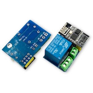 Modul releu, ESP8266, V.1, ESP-01S, conexiune WIFI, 10A la 250V AC sau 10A la 30V DC, 37mm x 25mm