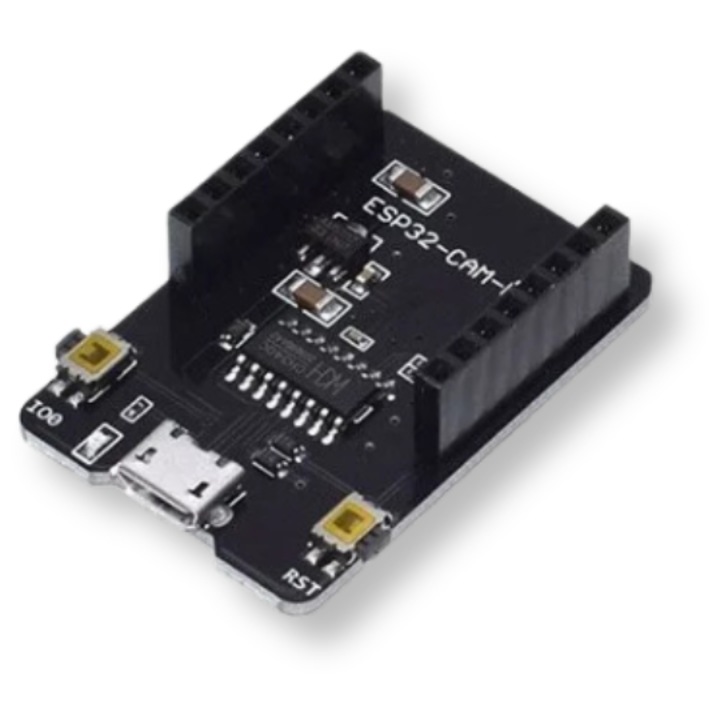 Adaptor, ESP32-CAM, programator CH340, conector micro USB, stabilizator de tensiune