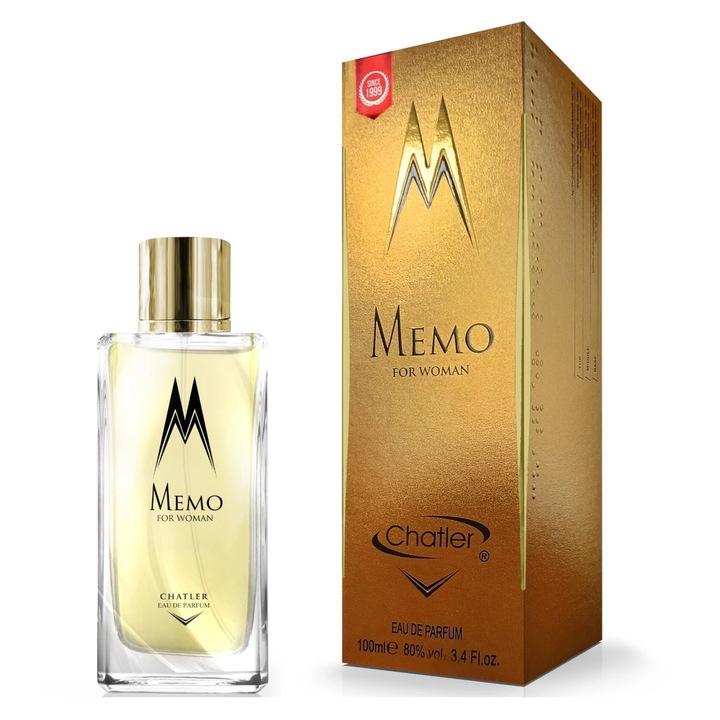 Apa de parfum, Chatler Memo Woman, 100 ml