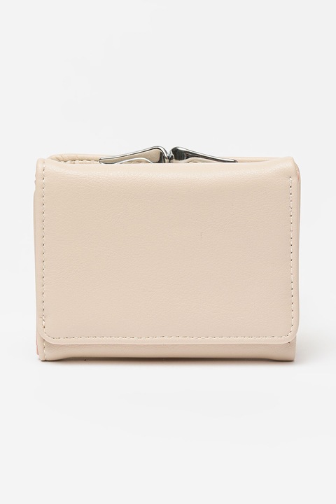 Francesca Rossi, Portofel pliabil din piele ecologica, Bej deschis