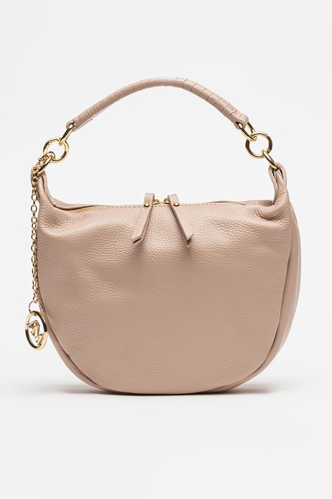 Antonia Moretti, Bőr válltáska, Púderrózsaszín