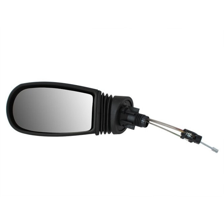 Oglinda auto, MODECAR, Fiat Punto II, manuala, stanga, negru
