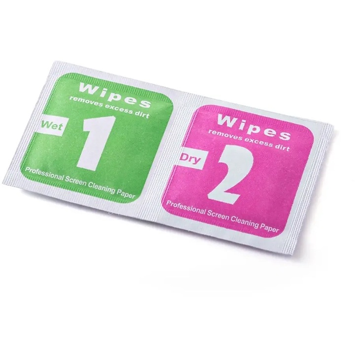 Set 2 servetele pentru curatarea ecranului / display-ului telefonului