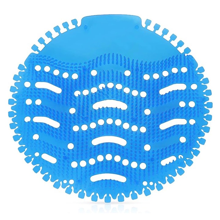 5 db piszoár szagtalanító készlet, Axroad Mall, Óceán illat, WC szag elleni védelem, Fröccsenésálló, A legtöbb piszoárhoz illik éttermekben, irodákban, iskolákban, Műanyag, 16,5×16,5 cm, Kék