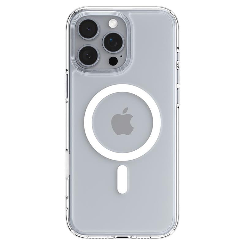 Husa telefon Spigen Ultra Hybrid T MagSafe, TPU/PC, alb, pentru iPhone 16 Pro Max