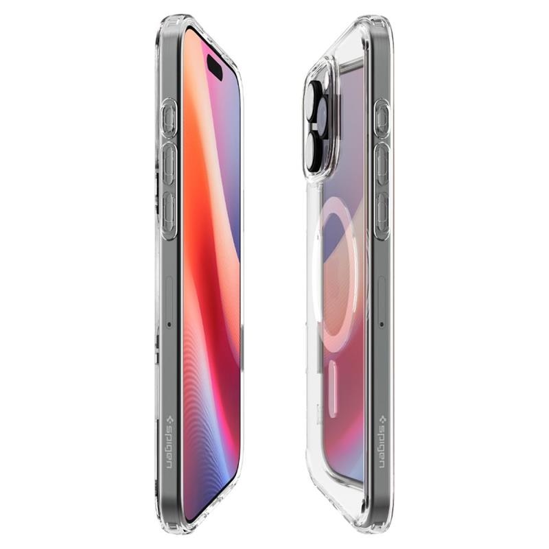 Husa telefon Spigen Ultra Hybrid T MagSafe, TPU/PC, alb, pentru iPhone 16 Pro Max