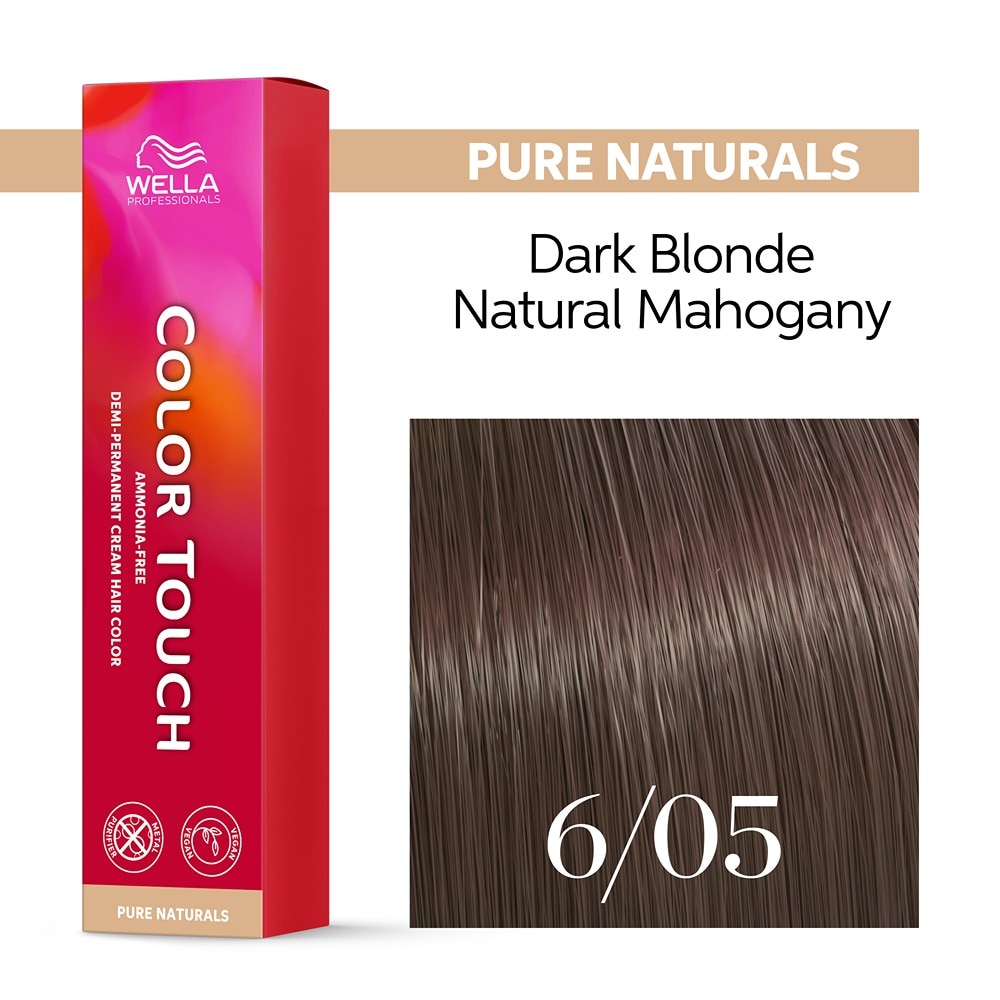 Vopsea de par demipermanenta Wella Professionals Color Touch, Pure