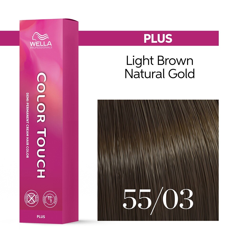Vopsea de par demipermanenta Wella Professionals Color Touch, Plus