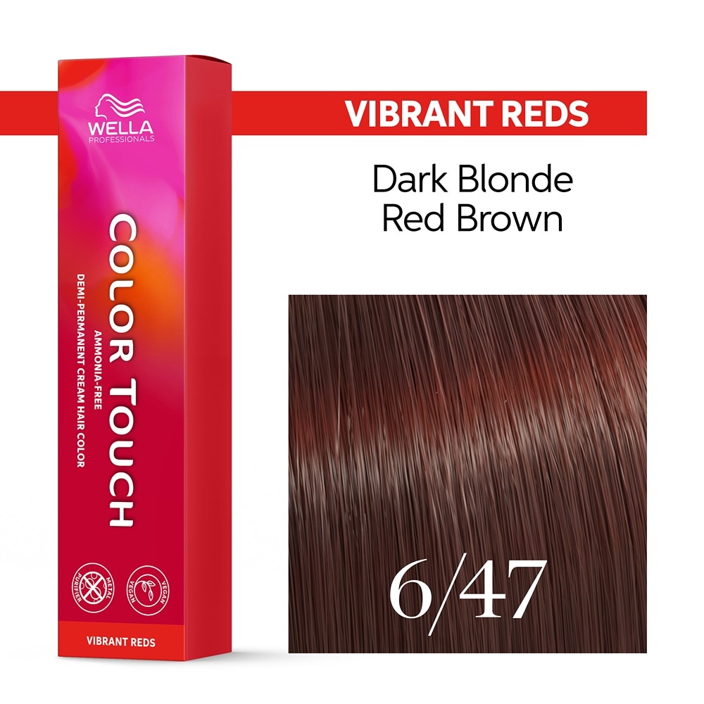 レッドベルベット Vopsea de par demipermanenta Wella Professionals Color Touch