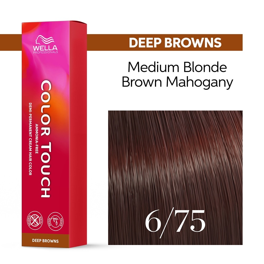 Vopsea de par demipermanenta Wella Professionals Color Touch, Deep