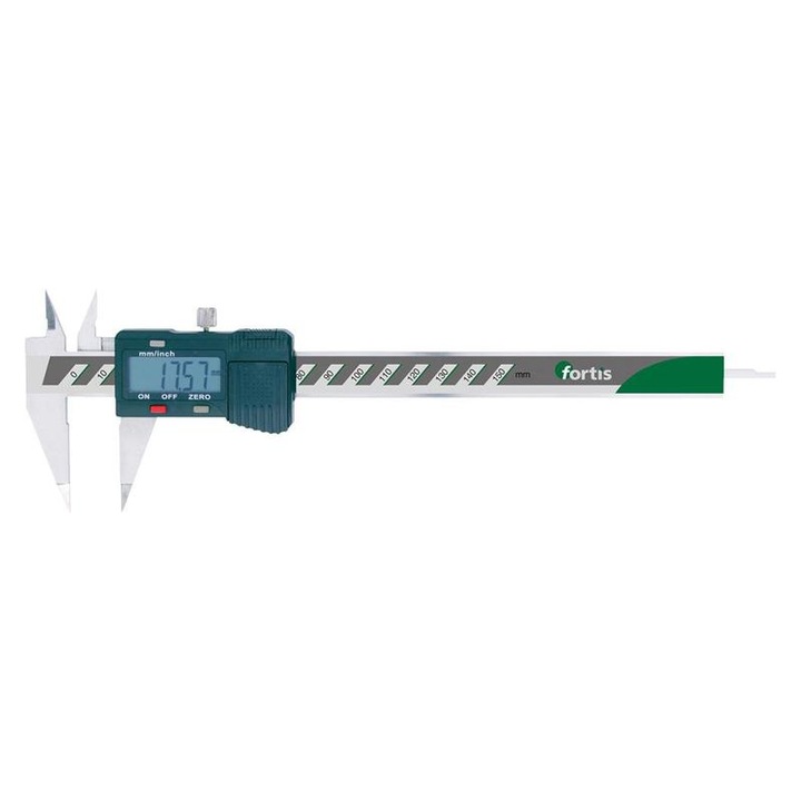 Fortis - Subler digitálisan élezett pofákkal 150/0,01mm [4317784737630]