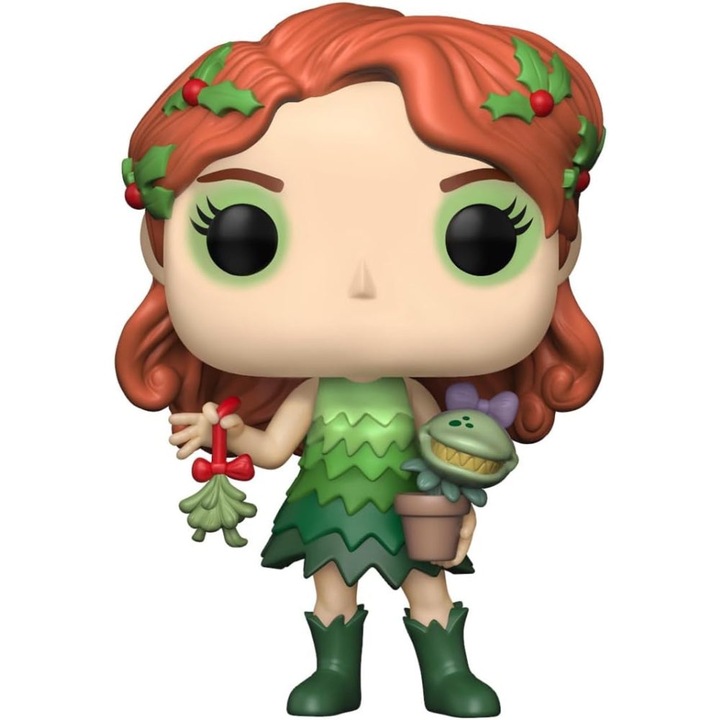 Фигурка Funko Pop Heroes, Holiday 2024, Poison Ivy, 10 cm, Многоцветен