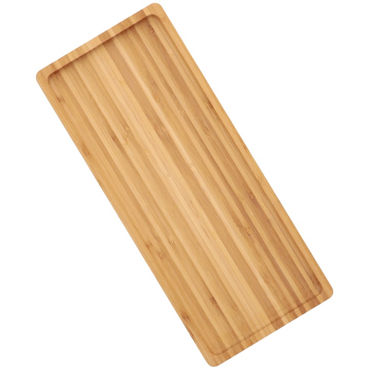 Tava de servire Tava decorativa din bambus BAMBOU 40x17 cm HOMLA