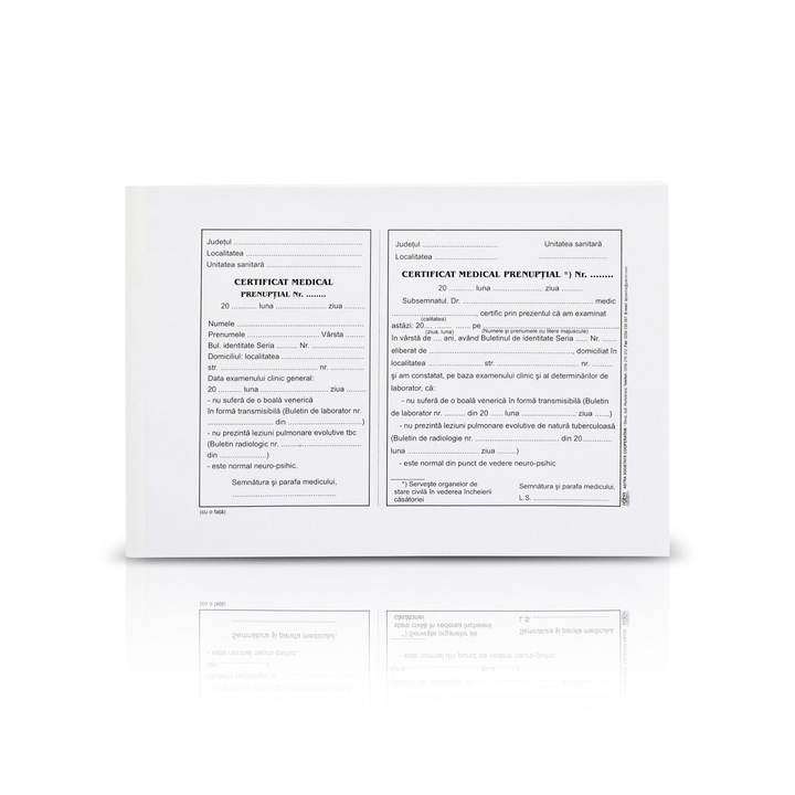 Certificat medical prenuptial