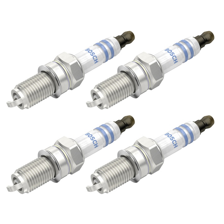 4 db-os Bosch gyújtógyertya készlet Opel Agila B, Suzuki Alto, Splash, Swift gépekhez