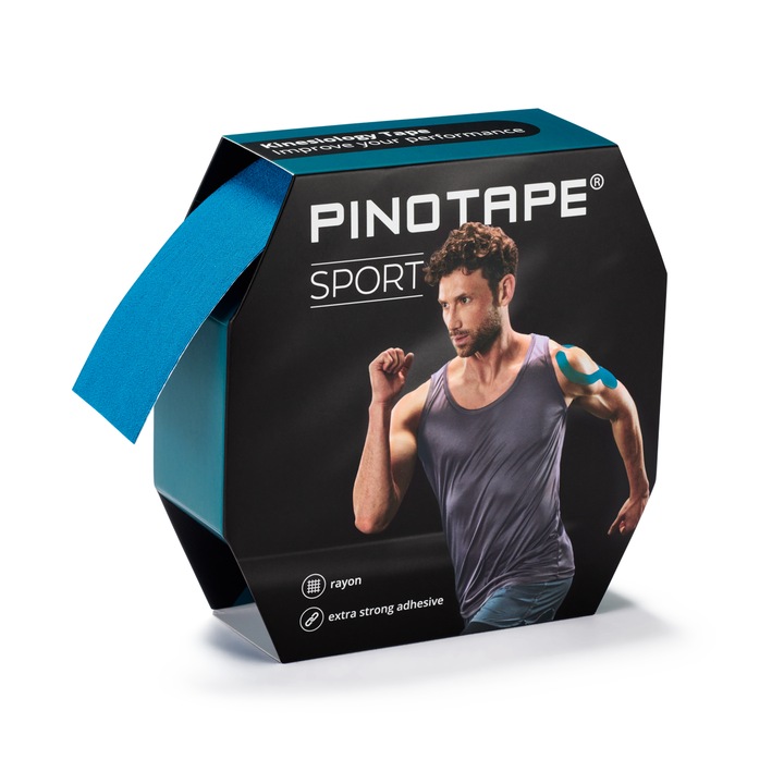 Banda Kinesio PINOTAPE® Sport - 31m Petrol
