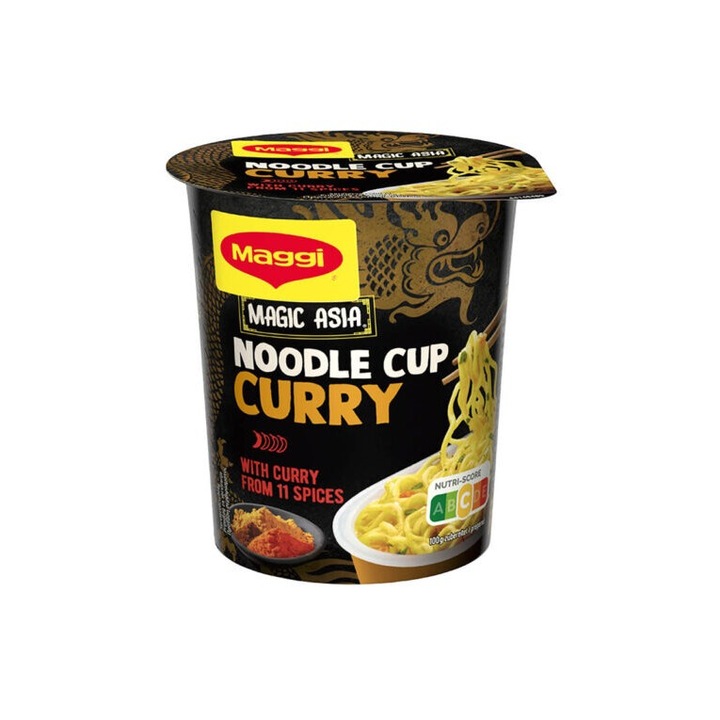Нудъли Maggi, Къри, Magic Asia, 63гр