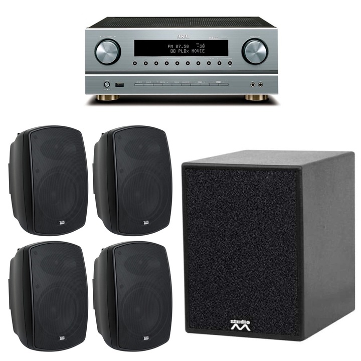 Вътрешно озвучаване на BAR, PUB с Bluetooth и Subwoofer