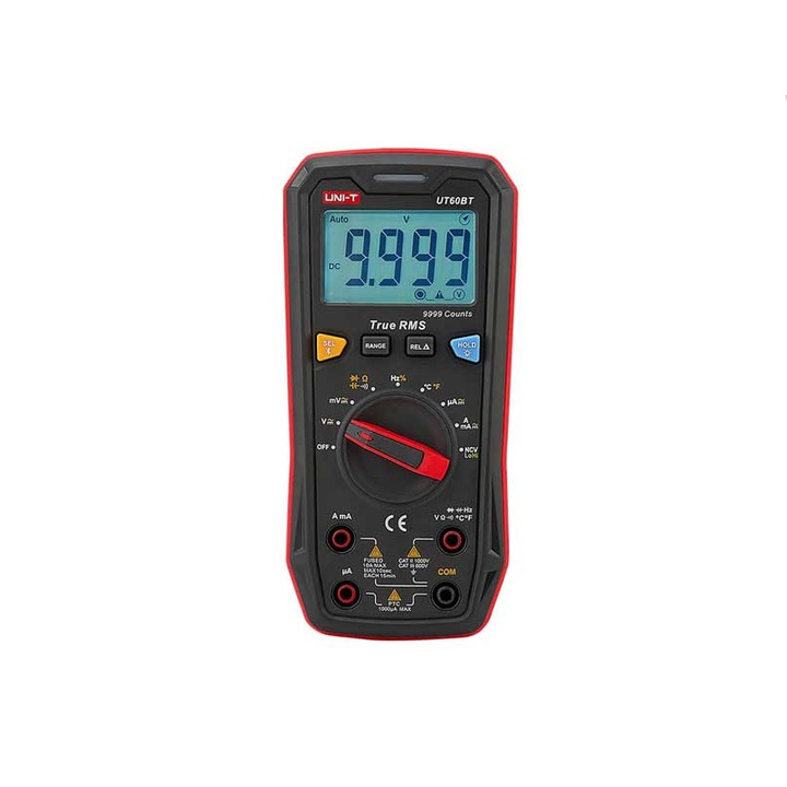 Digitális multiméter Bluetooth UT60BT UNI-T-vel
