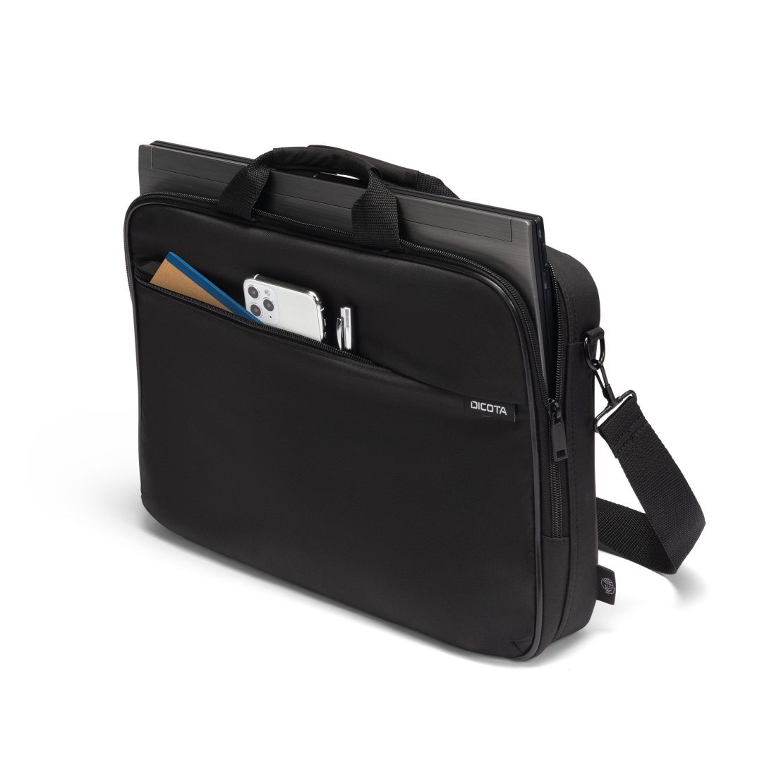 Geanta laptop Dicota Top Traveller One, 13"-14,1", neagra, 370x270x55mm